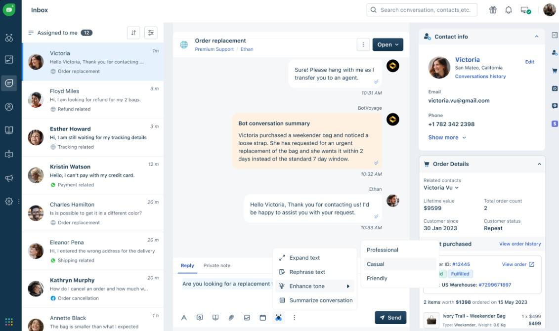 Freshchat and Customer Service Suite